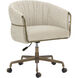 Olma Meg Taupe / Santa Cruz Oatmeal Office Chair